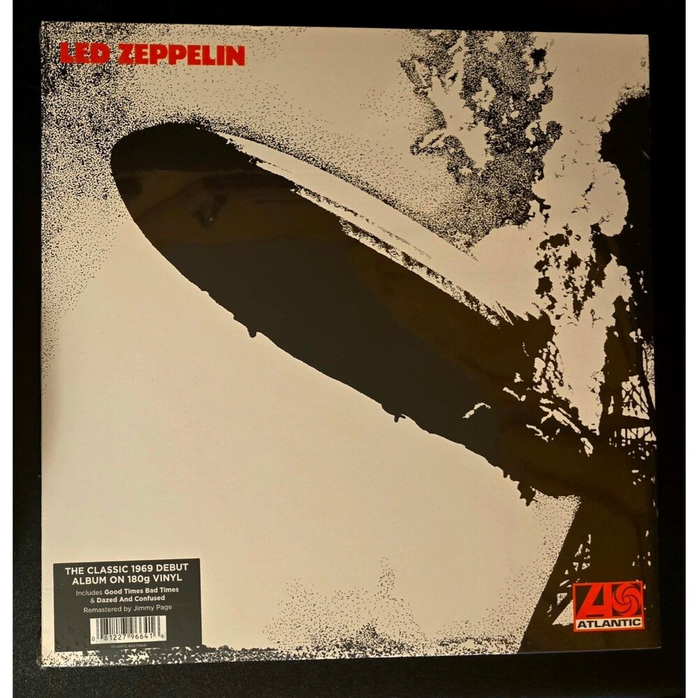 SEALED Led Zeppelin I LP Record 1969 180g Remastered Atlantic Rock 33 RPM